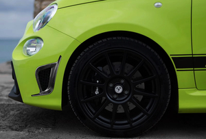 Shasha - Protection de l'entrée d'air latérale en fibre de carbone véritable - Couverture de protection extérieure - Accessoires de décoration pour Fiat <span class=keywords><strong>Abarth</strong></span> 2017+ - Product Image 6