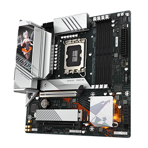 เมนบอร์ด B760M AORUS ELITE WIFI6E-P GEN5 LGA1700 รองรับซีพียู Intel Core i3 i5 i7 i9 รุ่นใหม่ ขนาด mirco-atx แรม DDR5 256GB ชิปเซ็ต Intel B760 - Product Image 4