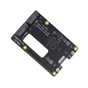 Плата расширения Raspberry Pi 5 X1004 PCIe для двух M.2 2280, адаптер для твердотельных накопителей NVMe SSD - Product Image 2