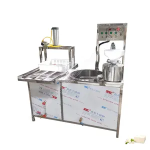 Sanayi Soya süt Tofu yapma makinesi Tofu cilt erişte makinesi Tofu Soya süt Paneer yapma makinesi