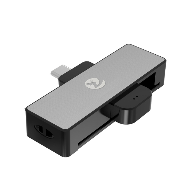 ZOWEETEK Mini ISO 7816 USB C Smart Card Reader Mobile Credit Card Reader Writer Support for ATM CAC ID IC SIS Cards Chip Reader