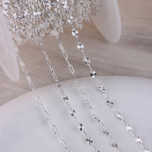 ホットセール 14K金張り 2.5mm スパークルリップチェーン 永久リンクチェーン ネックレスDIY ジュエリー製作パーツ - Product Image 4