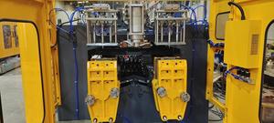 Machine de moulage par soufflage de moteur automatique à station unique 30L HDPE bouteille 25L PP/PVC jerrycan avec PETG PE traitant la pompe à moteur automatique - Product Image 5