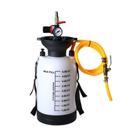 Pompe pneumatique d'injection et de remplissage d'huile 5L/8L la plus vendue, outil de remplissage d'huile de transmission