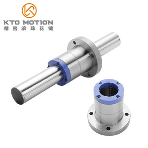 ตลับลูกปืนแบบสไปลน์ Kto Motion Ball ขนาด 50 มม. พร้อมหน้าแปลน P1 ความแม่นยำสูง ชิ้นส่วนนำทางเชิงเส้นความละเอียดสูง - Product Image 2