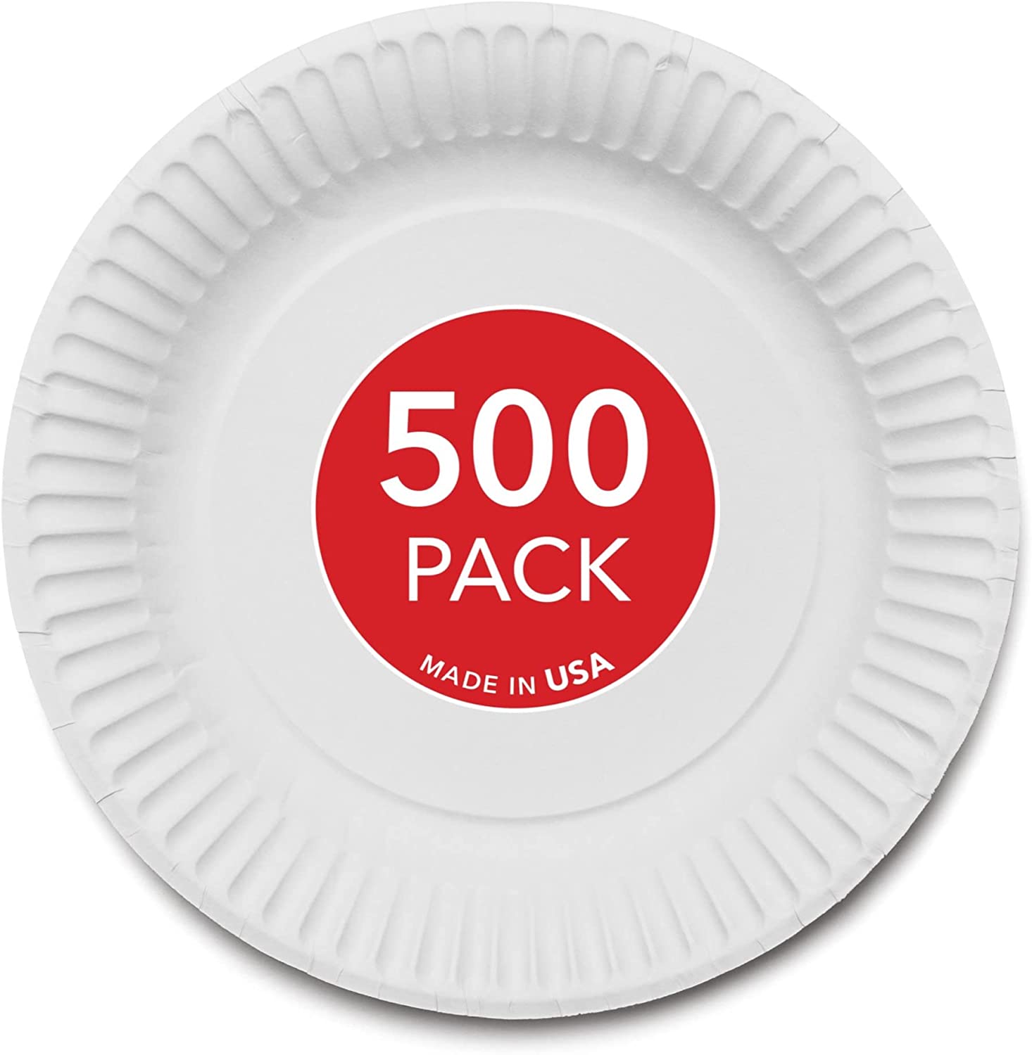 High Quality Eco-friendly Food Grade Disposable Paper Plates and Bowls White Cardboard Paper Tray for Hotels Restaurants Parties