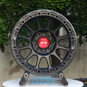 KBKB черные настоящие диски с 5/6 отверстиями, колесные диски 16 17 18 20 дюймов, запчасти для автомобилей 4x4, внедорожные диски для D-MAX пикапа Hilux - Product Image 6