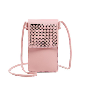 Borsa a tracolla mini da donna per cellulare con chiusura a zip, portamonete in PU, Primavera <span class=keywords><strong>2022</strong></span> - Product Image 1
