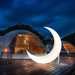 Popular Solar Children's Glow-in-the-Dark Moon Swing Chair Clasificación IP65 Decoraciones de patio al aire libre e <span class=keywords><strong>instalaciones</strong></span> de juego - Product Image 5