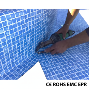 Liner de <span class=keywords><strong>piscine</strong></span> en PVC bleu océan renforcé de 1,5 mm avec protection anti-UV pour piscines enterrées - Product Image 4