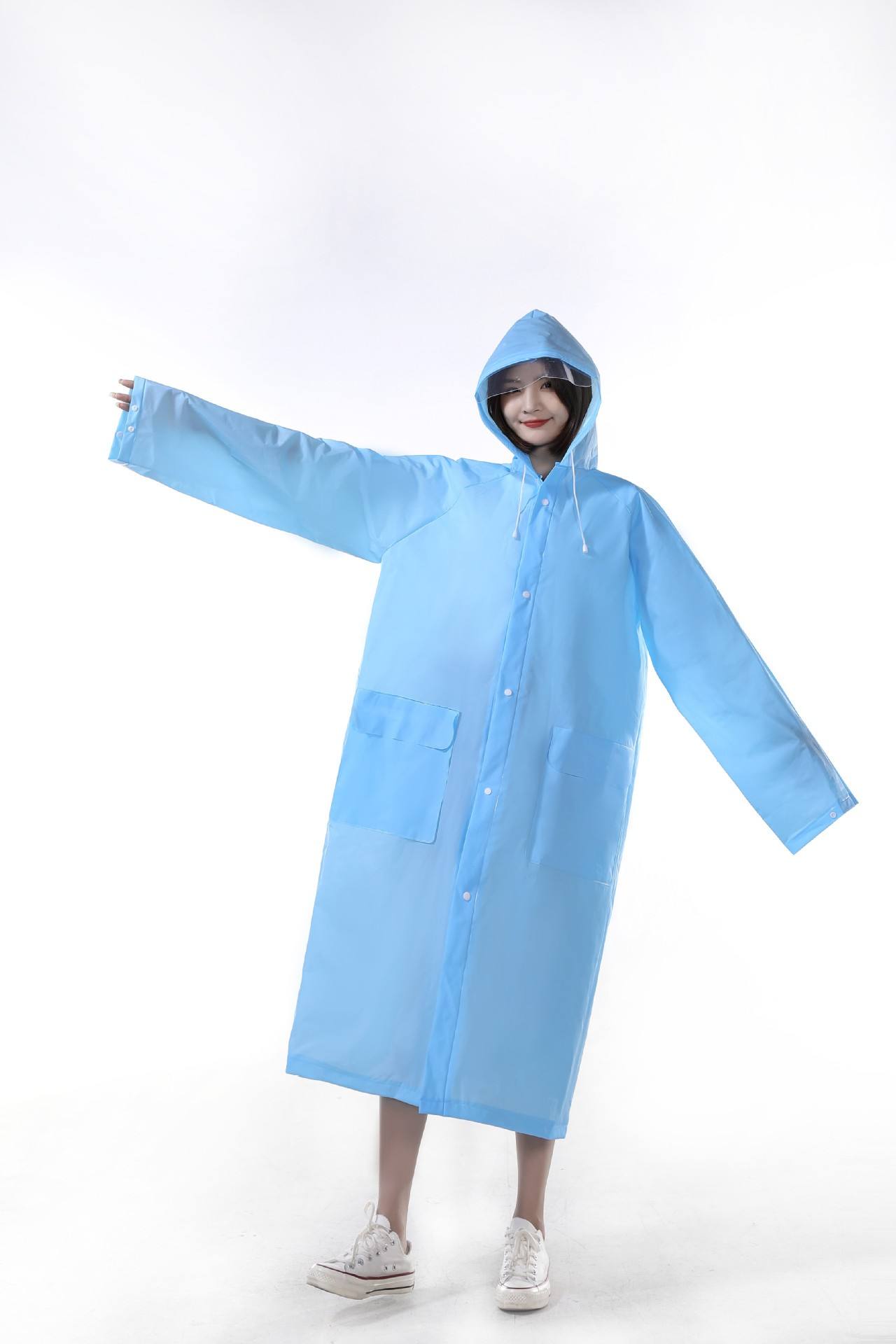 Chubasquero Mujer Impermeable Prendas De Para Proteger Poncho