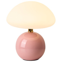 Lampe de table USB en céramique de poterie italienne moderne avec 3 températures de couleur et 9 niveaux d'intensité variable pour bureau de chambre à coucher