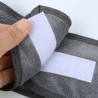 Bandeau en microfibre personnalisé avec logo brodé à bon prix Bandeau pour spa et douche maquillage Bandeau pour laver le visage