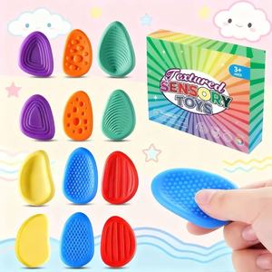 Jouet sensoriel en silicone à texture douce, très demandé, pour la relaxation et le soulagement de l'anxiété - Product Image 1