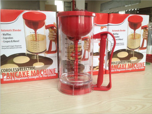 Outil distributeur électrique de pâte à crêpes pour crêpes parfaites Cupcake Waffle Muffin Mix Crepe Cake Easy Verser Baking Pancake Maker - Product Image 5