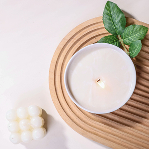 Европейский минималистский стиль, ручная работа, белая чаша для свечей, свадебное украшение для дома, банка для свечей - Product Image 5