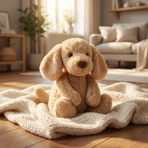 <span class=keywords><strong>Peluche</strong></span> Personalizzato per Cani, Giocattolo Morbido Premium <span class=keywords><strong>con</strong></span> <span class=keywords><strong>Nome</strong></span> o Logo Ricamato per Regali e Promozioni - Product Image 2