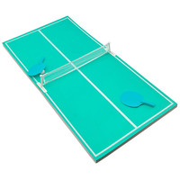 Table de ping-pong flottante pliable, imperméable, pour piscine, jeu de ping-pong pour intérieur et extérieur, utilisation en piscine