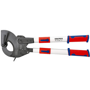 Tijeras de trinquete KNIPEX 95 32 060 con mangos telescópicos y empuñaduras multicomponentes de 630 mm - Product Image 1