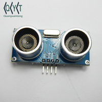 Sensor Pengukur Jarak 4pin Quanyuantong 5V HC-SR04 Modul Sensor Ultrasonik Standar Pemasangan Original