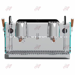 Machine à café expresso commerciale 2 groupes Expresso italien Fabricant personnalisé avec <span class=keywords><strong>prix</strong></span> Entièrement automatique Machines à café italiennes - Product Image 4