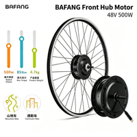Moteur avant Bafang à huit directions 48V 500W pour vélo de montagne, accessoires de modification de roue avant, booster de voiture électrique