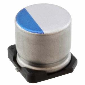 Fournisseurs de composants électroniques d'origine PCV1D151MCL1GS, composants neufs, condensateur alumineux polyélectrolytique 150µF 20% 20V SMD - Product Image 1