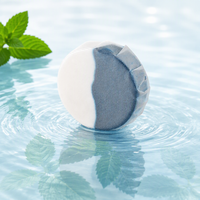 Nettoyant et désodorisant jetable pour réservoir de toilettes HongHan Solid Blue Bubble