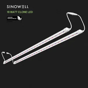 Sinowell 18W Clone LED Grow Light Remplacement T5 Tube de lumière de croissance à LED intégré pour la culture de plantes