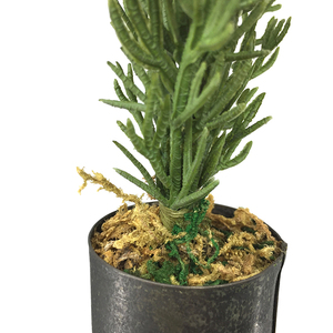 <span class=keywords><strong>Pot</strong></span> <span class=keywords><strong>de</strong></span> plante décoratif en PU imprimé en 3D, feuille artificielle Codiaeum Variegatum, décoration <span class=keywords><strong>de</strong></span> la maison - Product Image 4