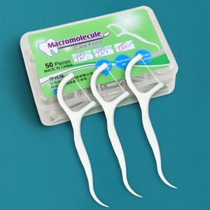 Wholesale bow-shaped dental floss, family-sized <b>toothpick</b> and floss boxes, disposable dental floss picks for oral hygiene and - Product Image 1