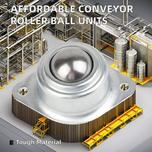 Heavy-Duty <span class=keywords><strong>CY</strong></span> 12A 15A 19A 25A 30A 38A Rodillo transportador Unidad de transferencia de bolas de acero inoxidable - Product Image 2