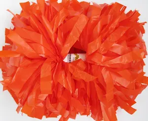 2020 Plastic Orange Pom Poms For Cheerleading