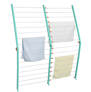 Séchoir à linge pliant de haute qualité pour salle de bain, séchoir à linge léger pour usage intérieur, cintre en plastique pour serviette sur baignoire - Product Image 2