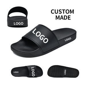 Pantoufles de luxe de créateur pour hommes marques célèbres glissières confortables réutilisables pour la maison massage imperméable plage utilisation hivernale logo personnalisé - Product Image 5