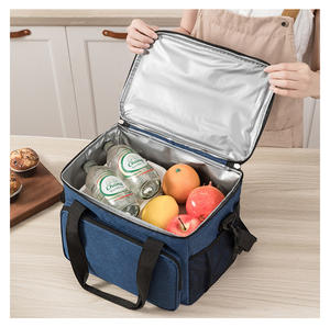 Высококачественная изолированная сумка для пикника, большая емкость, Экологичная Портативная сумка для покупок, сумка для еды с теплоизоляцией, большая сумка-холодильник - Product Image 4