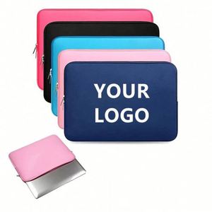 Housse de protection souple pour ordinateur portable, sac de transport zippé compatible avec les ordinateurs portables et tablettes, étui promotionnel, cadeau - Product Image 1