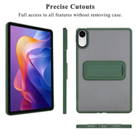 Étui de protection antichoc en PC rigide transparent mat avec support pour tablette Xiaomi MiPad 8 7 6 5 Pro 11" 11.2"