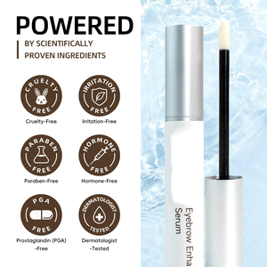 Suero Vegano Orgánico Coreano para Pestañas y Cejas, Sin Aceite, Mayorista OEM, Suero Natural para el Crecimiento de Pestañas y Cejas, Marca Privada - Product Image 4