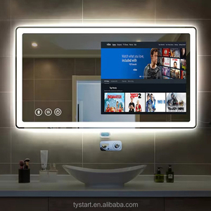 Espejo Inteligente Android para Hotel y Gimnasio, Espejo Mágico con Pantalla Táctil, WiFi, Bluetooth, Resistente al Agua, Espejo de Pared con Aplicaciones Integradas - Product Image 1