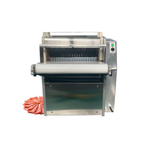 Máquina de procesamiento de corte de carne fresca de fácil operación, cortadora de carne, cortadora de chips de carne - Product Image 1