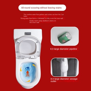 Super Swirling Siphon <strong>Toilet</strong> with Large Pipe Water-Saving Mute <strong>Deodorant</strong> for Household Bathroom Use Wholesale Project - Product Image 4