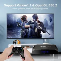 QUNSHI X96 pro max plus Amlogic S905X4 Décodage vidéo 8K 4gb 64gb 32gb smart tv box android X96 Max + Récepteur satellite Ultra