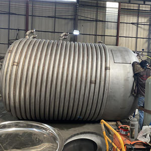 Reactor de polipropileno polivinílico Estructura de almohadilla de tanque de acero inoxidable Línea de producción de pegamento de fusión en caliente - Product Image 1