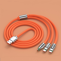 Câble USB Type C portable 2026 de 120 W à charge ultra-rapide, rotatif à 180 degrés, en TPE et cuivre pur, pour téléphones mobiles et automobiles iOS