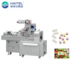 Satılık profesyonel endüstriyel küçük kabarcık sakız yapma imalat paketleme makinesi