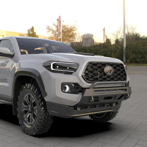 Parachoques Delantero <span class=keywords><strong>Corto</strong></span> de Acero para <span class=keywords><strong>Toyota</strong></span> Tacoma 2016-2023, Venta al por Mayor de Piezas para Vehículos <span class=keywords><strong>Todoterreno</strong></span> 4x4 - Product Image 3