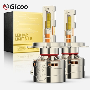 Ampoules de phares LED H7 Canbus 40000LM 400W 9005 HB3 9006 HB4 H1 H4 H8 H9 H11 12V 6000K IP67 Étanches en aluminium pour voitures - Product Image 4