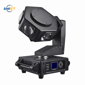 Projecteur LED professionnel <span class=keywords><strong>Osam</strong></span> UFO 6x20W RGBW 4-en-1 à tête mobile, contrôleur DMX 512, angle de balayage 360° pour mariages et fêtes - Product Image 2