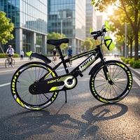 Vélo pour enfants en gros, garçons et filles, 2-14 ans+, en acier, simple vitesse, plastique, 12-20 pouces, vélo à pédales pour bébé